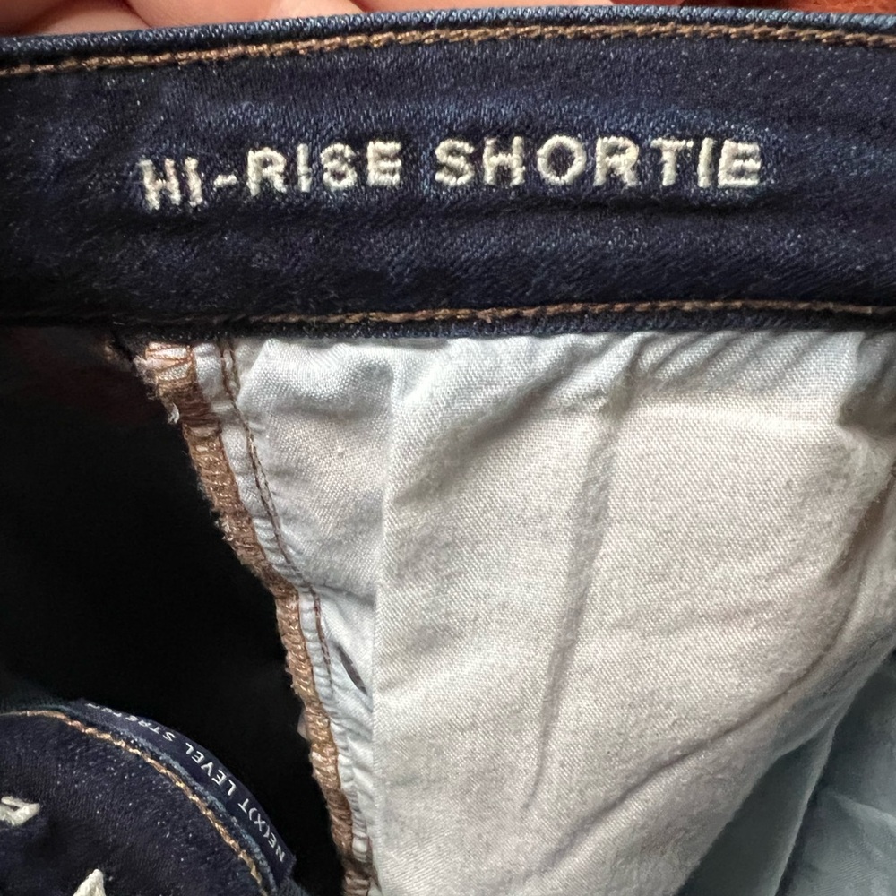 American Eagle Outfitters Dark Blue Denim Shorts